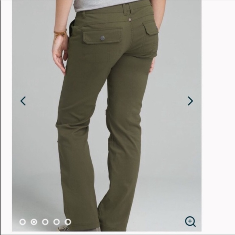 Prana Halle Outdoor Pants in Moss Green